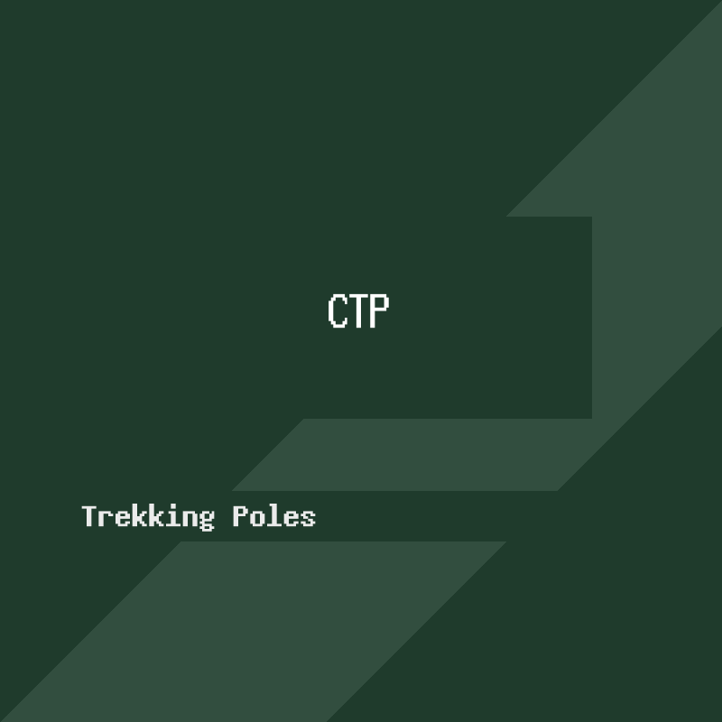 Carbon Trekking Poles — Pair